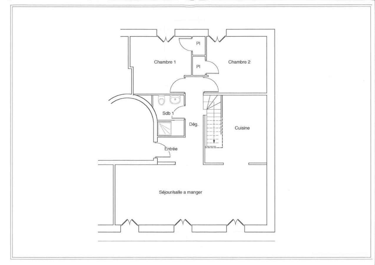 Duplex 120M2 Central Comedie Corum Climatisation Parking Μονπελιέ Εξωτερικό φωτογραφία